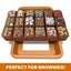 Brownie Pan With Dividers Baking Tray Mold Carousel 8