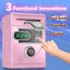 Electronic Piggy Bank for Kids, Money Saving Box for Kids Ages 5 to 13, Pink Carousel 6