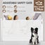 Baby Gate Safety Pet Fence Dog Enclosure Safe Guard Security Guard Retractable Carousel 9