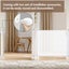 Baby Gate Safety Pet Fence Dog Enclosure Safe Guard Security Guard Retractable Carousel 12