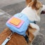 Adjustable Harness Large-capacity Portable Pet Snack Self Backpack Carrier Carousel 16