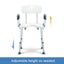 Shower Chair Stool Medical Shower Bench Seat Carousel 5