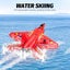 Remote Control Plane RTF F-22 Raptor,2.4Ghz 6-axis Gyro RC Airplane with Light S Carousel 5