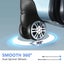 4PCS Luggage Suitcase Trolley Set Travel Case Carousel 8