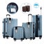 4PCS Luggage Suitcase Trolley Set Travel Case Carousel 13