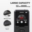 32GB Clip On MP3 Player with Bluetooth 5.0 (Black) Carousel 7