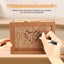 10000 Savings Challenge Box,Cashbox Kakeibo Money Saving Box,Money Vault Savings Carousel 5
