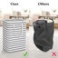 Laundry Basket Hamper Large Collapsible with Carry Handles Clothes Hampers 75L Carousel 12