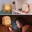 Plush Toy Night Light Alarm Clock for Kids Cozy Plushies Carousel 3