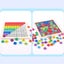 Wooden Counting Math Toys 1-100 Consecutive Numbers Educational Game Carousel 4