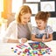 Wooden Counting Math Toys 1-100 Consecutive Numbers Educational Game Carousel 7