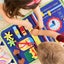 Busy Board,Educational Activity Board,Montessori Busy Board for Developing Carousel 7