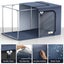 Storage Bins with Metal Frame - Stackable & Foldable Clothes Organizer Bags with Carousel 5