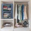 Storage Bins with Metal Frame - Stackable & Foldable Clothes Organizer Bags with Carousel 6