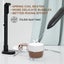Portable Electric Milk Frother Coffee Blender Rechargeable Carousel 6