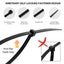 400 Pack Cable Zip Ties Self Locking Plastic Wire Loop Ties Carousel 4