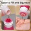 Silicone Travel Bottles for Toiletries,4 Pcs Travel Size Container Carousel 14