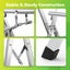 Foldable Clothes Rack Stainless Steel Garment Laundry Drying Airer Carousel 9
