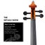 1/4 Acoustic Violin Kit 4 Strings with Case Bow Carousel 11