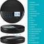 Multi Function Bluetooth CD Player,Dual Speaker Stereo Carousel 5