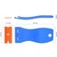 2PCS Plastic Razor Blade Scraper Labels Adhesive Remover Carousel 6