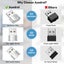 Undetectable Metal USB Mouse Mover with Switch Button Automatic Mouse Shaker Carousel 10