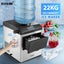 2In1 Ice Maker Machine Cold Water Dispenser Bullet Cube Making Countertop Carousel 3