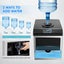 2In1 Ice Maker Machine Cold Water Dispenser Bullet Cube Making Countertop Carousel 5