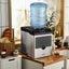 2In1 Ice Maker Machine Cold Water Dispenser Bullet Cube Making Countertop Carousel 8