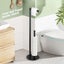 Free Standing Toilet Paper Holder Stand Tissue Storage Carousel 3