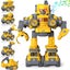 5 in 1 Construction Robot Kids STEM Toys Vehicles Carousel 4