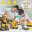 5 in 1 Construction Robot Kids STEM Toys Vehicles Carousel 8