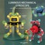 3PCS Deformation Robot Mechanical Octo-pus Gyroscope Toy Luminous Toy Carousel 4