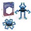 3PCS Deformation Robot Mechanical Octo-pus Gyroscope Toy Luminous Toy Carousel 8