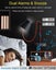 Alarm Clock for Bedroom or Office, Desk Clock with Dual Alarm, Snooze (Blue) Carousel 5