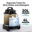 Carpet Cleaner 5in1 Vacuum Cleaner for Mop Floor Sofa Cleaner Wet and Dry Blower Carousel 8