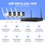 3MP Security Camera Set Wireless Home CCTV Indoor Outdoor Surveillance System Carousel 7