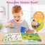 3pcs Static Sticker Book for Girls Boys Gifts Learning Toys for Toddlers 1-3, Mo Carousel 3