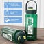 Water Bottle with Spout Lid for Gym Yoga Fitness Camping Carousel 5