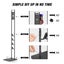 Freestanding Dyson Vacuum Cleaner Metal Stand Rack V6 V7 V8 V10 V11 Grey Carousel 7