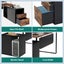 Computer Office Desk Bookcase Laptop Study Writing Table Bookshelf Workstation Carousel 7