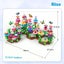 Flower Garden Building Toy Set 104pcs Learning Builder Art Craft DIY Bouquet Carousel 14