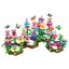 Flower Garden Building Toy Set 104pcs Learning Builder Art Craft DIY Bouquet Carousel 17