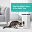 Auto Pet Feeder,Dog Cat Feeder Wi-Fi Carousel 8