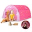 Playhouse Tent Portable Stars Bed Kids Play Game House Cottage DIY Sleeping Carousel 6
