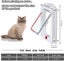 Pet Door for Cats and Dog, Cat Flap Door for Interior Exterior Cat Door Carousel 4