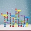 Kids Marble Run Race Game Maze Carousel 9