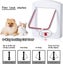 Pet Door for Cats and Dog, Cat Flap Door for Interior Exterior Cat Door Carousel 8