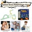 8PCS Skeleton Fidget Toys Finger Sensory Toys Fluorescent Carousel 6