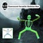 8PCS Skeleton Fidget Toys Finger Sensory Toys Fluorescent Carousel 9
